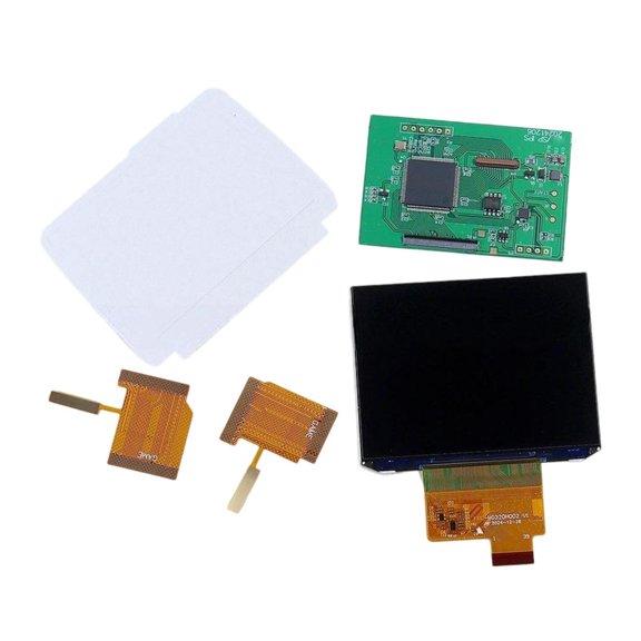 YongCo Gaming Accessories LCD Screen Replacement 3inch Highlight LCD Screen Game Console Modification Set