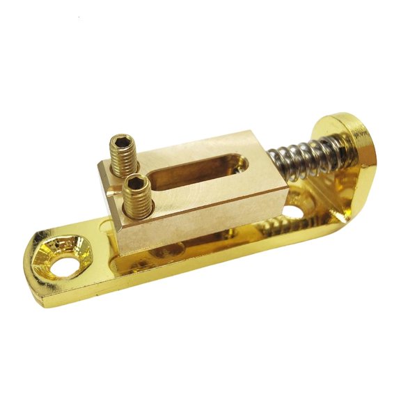 YongCo Guitar Bridge Set 6 String Guitar Single Individual Bridge Saddles Tailpiece with Screw for Bass Guitar Replacement Part