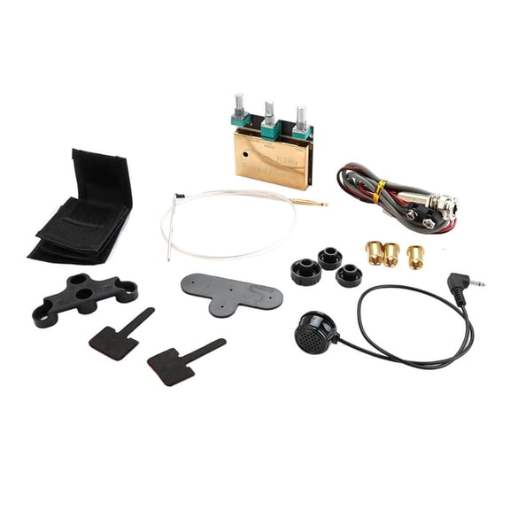 YongCo Guitar Piezo Pickup Preamp System EQ Equalizer Preamp Piezo Guitar Pickup