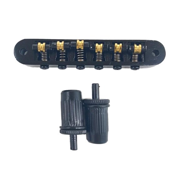 YongCo Guitar Tune-O-Matic Roller Saddle Bridge Replacement Guitar Parts Easy to Use