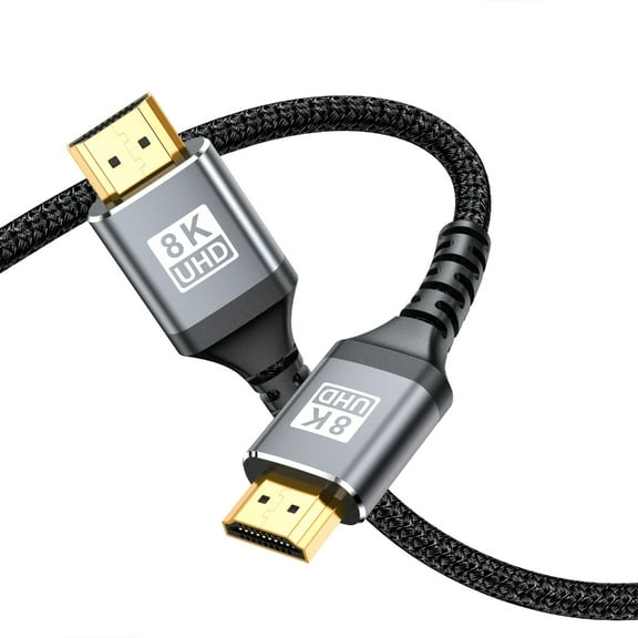 YongCo HDMIcompatible 2.1 Cable 8K 60Hz 4K 120Hz Fast Speed 48Gbps with Dynamic HDRs and Dolbys