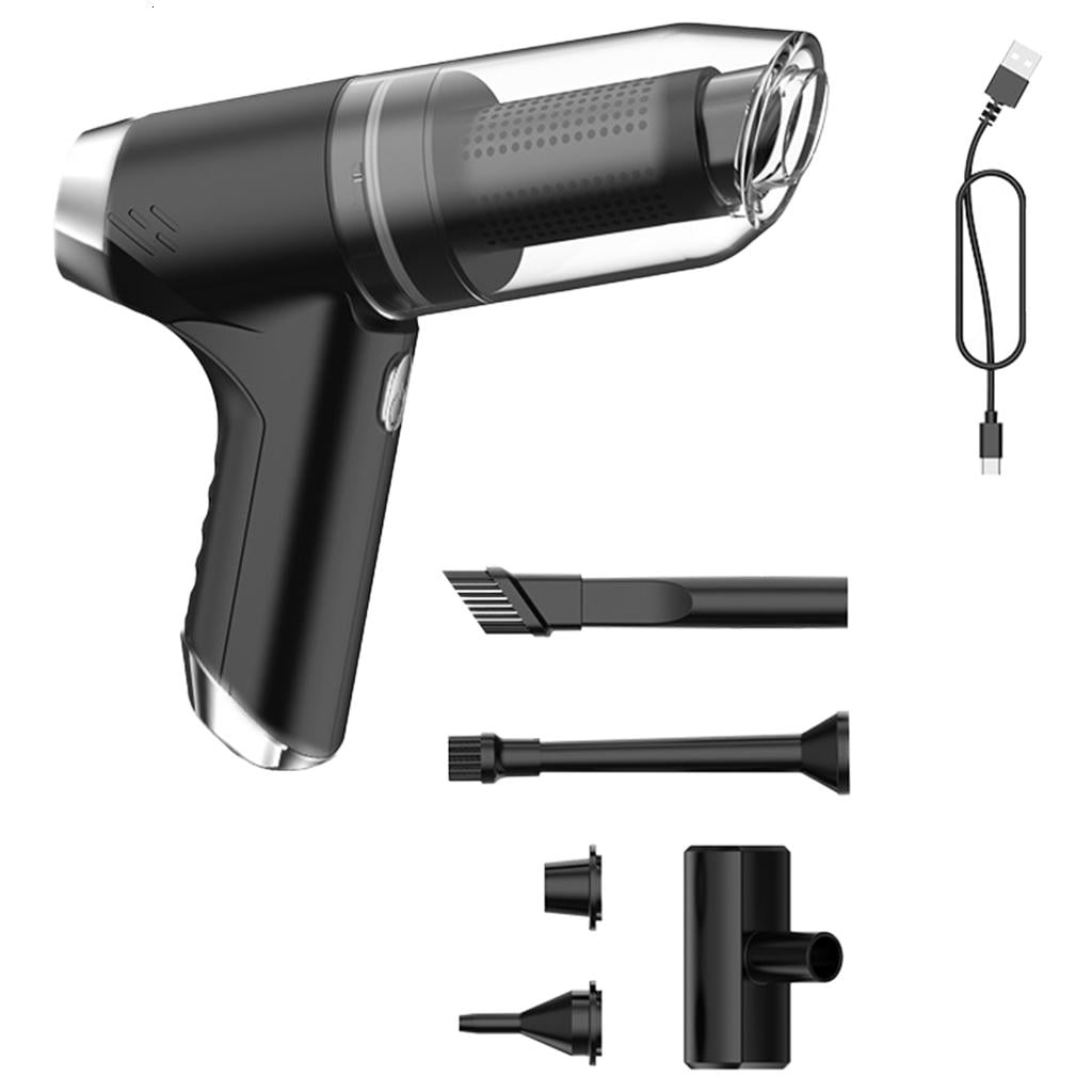 YongCo Hand Vacuum for Vehicles, 4000mAh Battery High Efficiency 12000Pa Car Vacuum Cleaner Dust Busters for Quick Cleanup