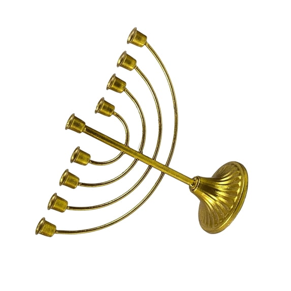 YongCo Hanukkah Candle Stand Festive Celebration Candle Holder 7/9 Branch for 0.51in Candle Detachable For Home Decor