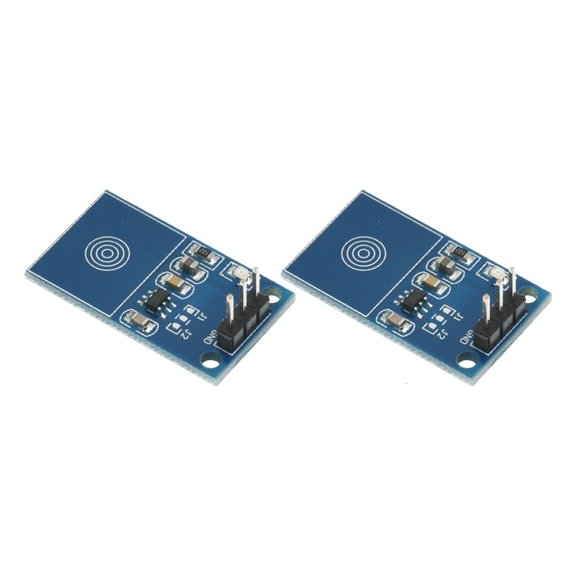 YongCo High Sensitivity TTP223 Capacitive Touch Sensoring Switching Module Button Replacement for Microcontrollers