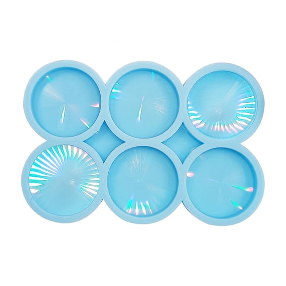 YongCo Holographic Light and Shadow Phone Holder Epoxy Mold Diy Silicone Resin Casting Mold Suitable for Home Tablet Computer