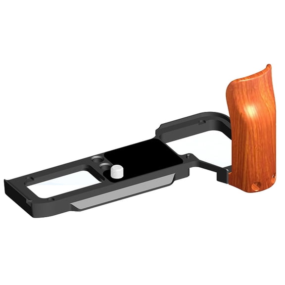 YongCo Hot Shoe Hand Grip Aluminum Alloy Camera Handle for A7C2 Users Widely For A7CII A7CR Camera