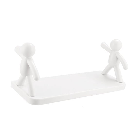 YongCo Humorous Figurine Bathroom Shelf Water Materials Shower Holders For Renters Home Decors Accessory