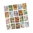 thumbnail image 1 of YongCo Japanese Styles Sticker Scrapbook Sticker Stationery Sticker Decorative Sticker Die-Cut Sticker Book Retro Sticker, 1 of 15
