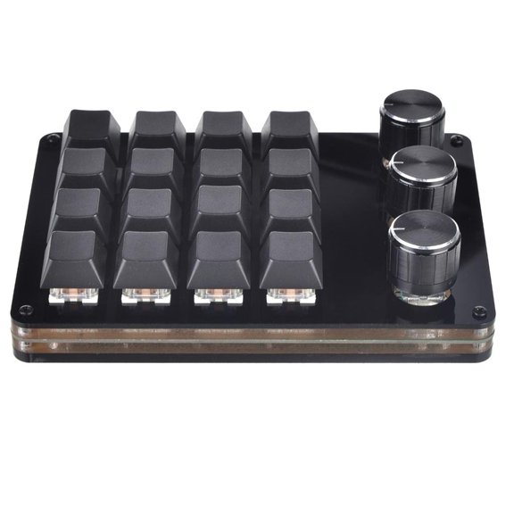 YongCo Keyboard 16 3 Knob Programmable Keypad Hot Swap Customization Mechanical Keyboard Keypad
