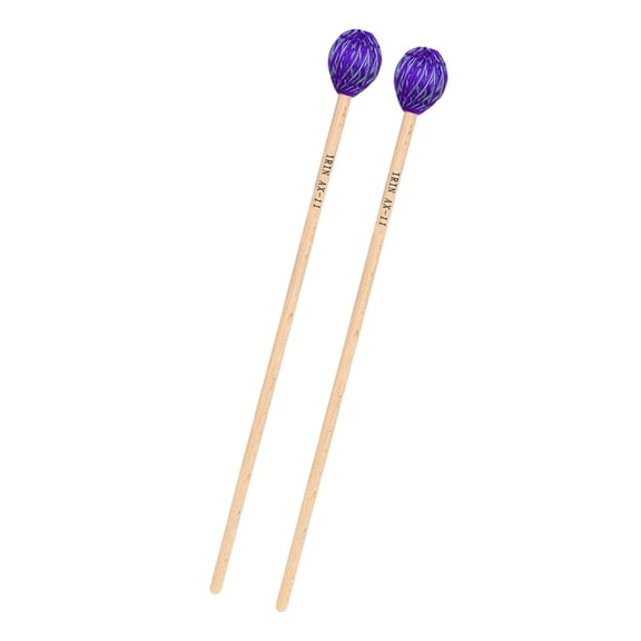YongCo Keyboard Marimba Mallets Medium Hard Yarn Head Drum Stick Percussion Vibrophone Mallets Drumstick Soft Head Hammer