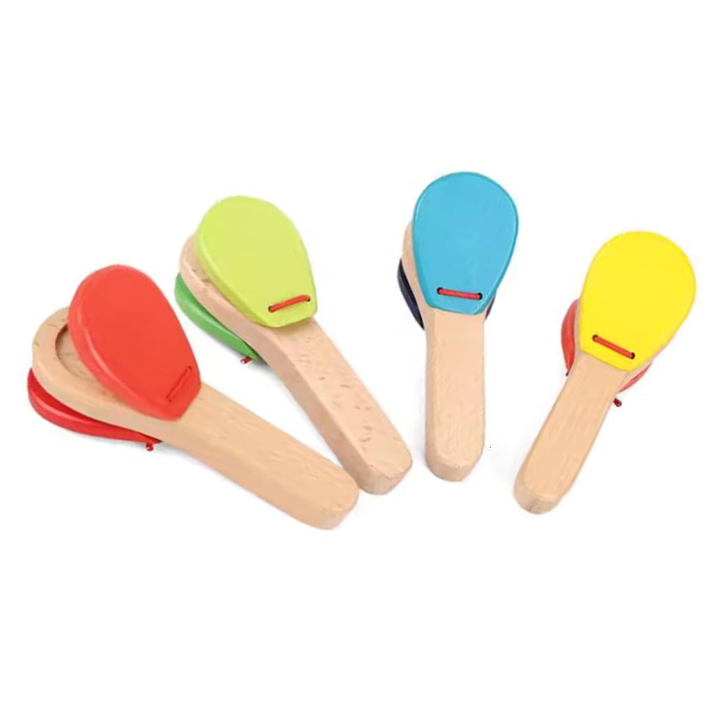 YongCo Kids Castanets Percussion Toy for Music Exploration and Child ...