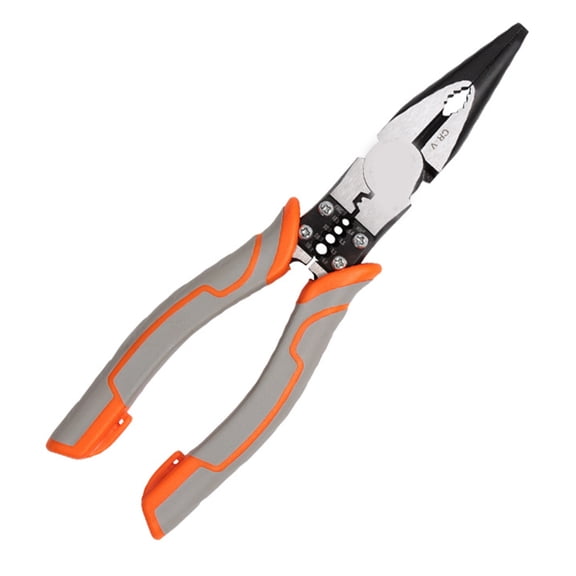 YongCo Linesman Pliers Wire Needle Nose Pliers Multifunctional Industrial Pliers for Household Garage Shop Anti-Rust