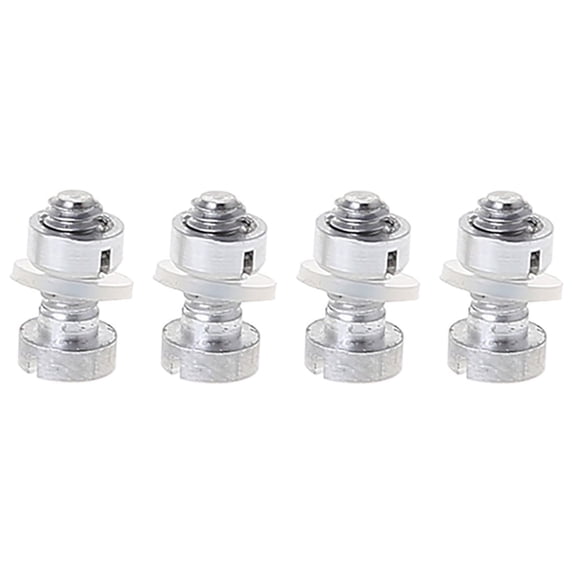 YongCo M2.5 Turntable Headshell Cartridge Mounting Aluminum Alloy Bolts Screws for for LP Record Playe