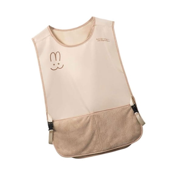 YongCo Many Use Vest Styles Apron With Fabric And Dry Wipe Side For Food Preparation