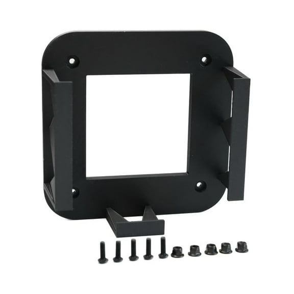 YongCo Metal Bracket for Mini Desktop Computer Perfectly for Under Desk Setup Or Wall Mount Display Bracket