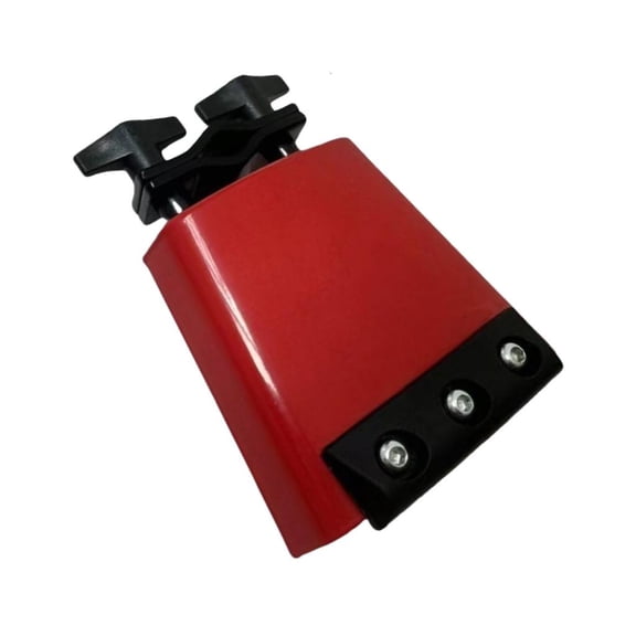 YongCo Metal Cowbell Noise Maker with Sound Damping Protection Strips Percussion Instruments 4inch Noise Reducing Cowbell