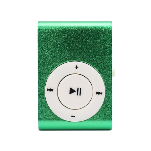 YongCo Metal MP3 Player Builtin Clip Expandable Memory Rich Bass Long Lastings Battery
