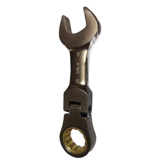 YongCo Metal Ratcheting Wrench Ratcheting Wrench Spanners Tool Open Ended Wrench Double Headed Wrench Ratcheting Miniature Gear