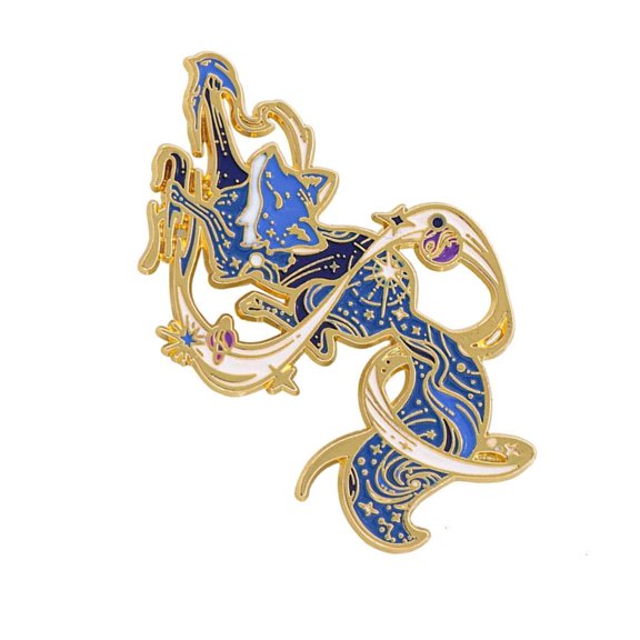 YongCo Modern Starry Foxes Pin Long Lasting Material Comfortable Wear All Day
