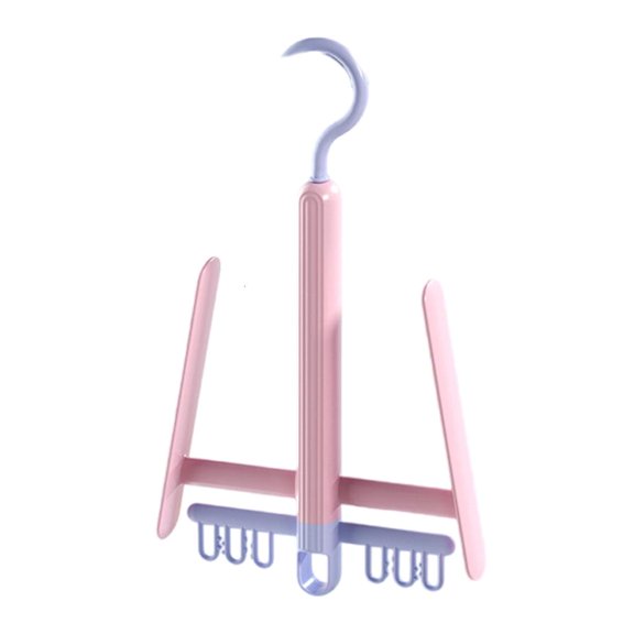 YongCo Multifunctional Shoe Tie Rack With Insole Clip VerticalHang1ngOrganizers Sturdy Bathroom Balcony Accessory Daily Use