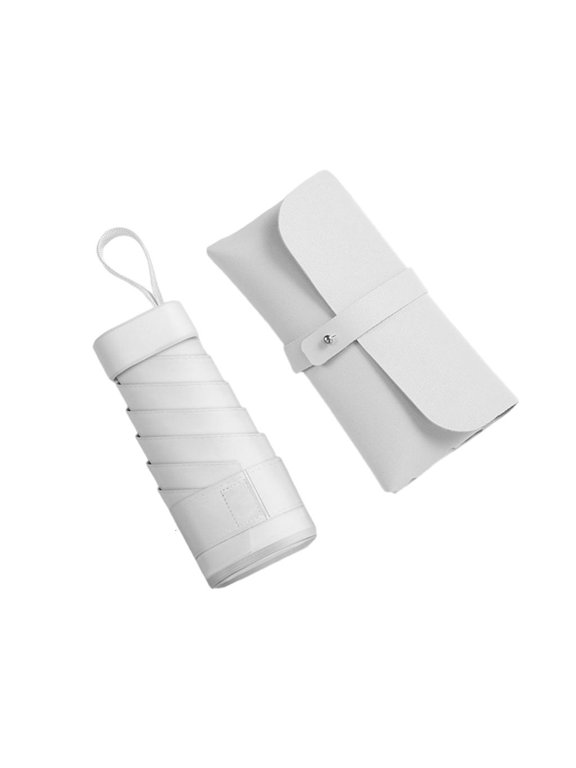 Pocket Umbrella Durability Iron Fiber Constructions Sun Umbrella Rain Umbrellas for Outdoor Activities and Commuting