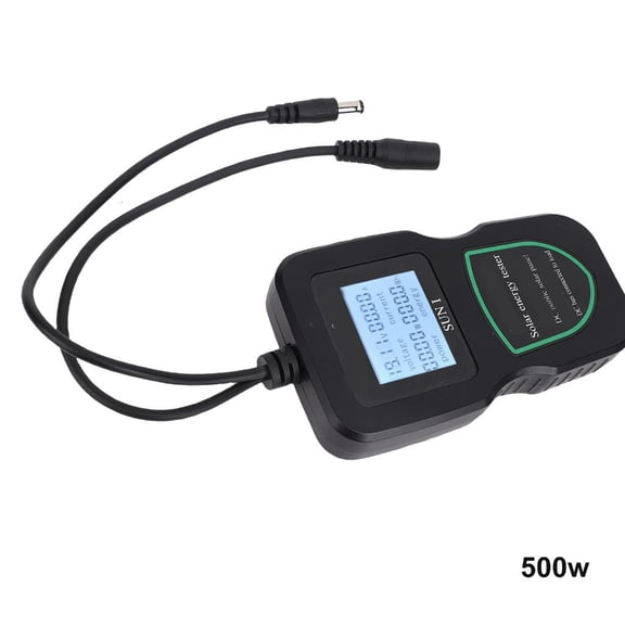 YongCo Portable MPPT Photovoltaic Panel Multimeter Solar Panel Tester Instrument Tool Solar Energy Meter 100W/200W/300W/500W