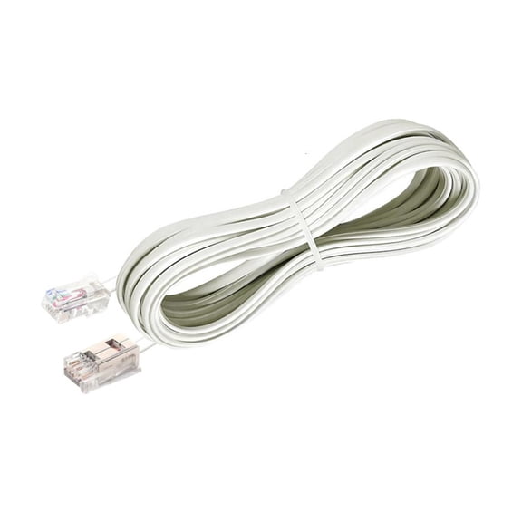 YongCo Professional SDL 4P To RJ12 Communication Telephone Cable Noise Resistant Design Compatible for PBX Systems Devices