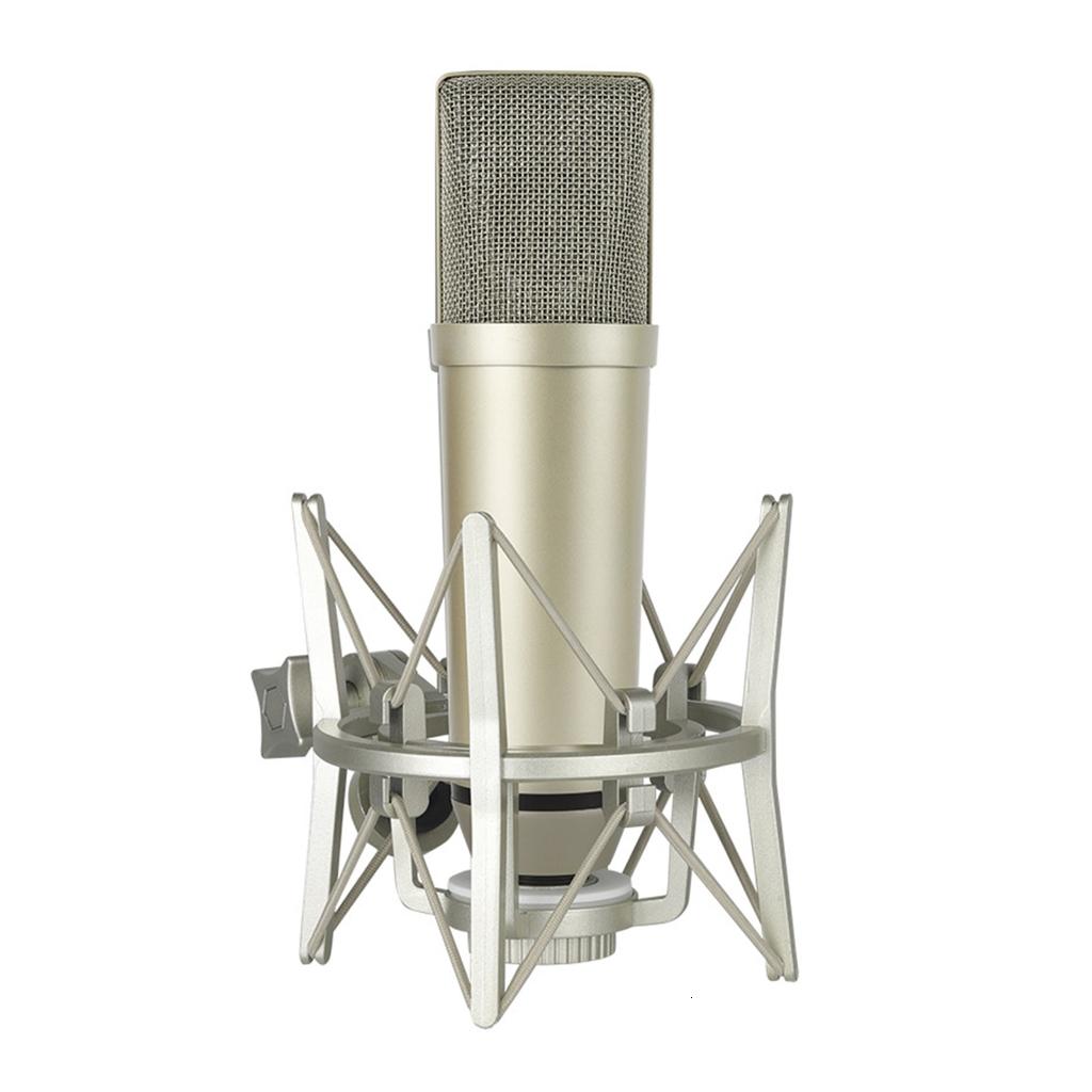YongCo Professional Studio Condenser Microphones Metal Housing Clear Sound Recording XLR Interfaces