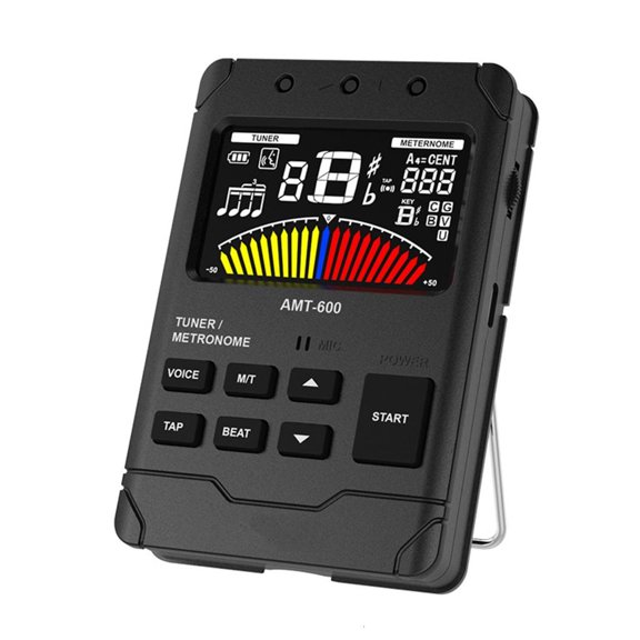 YongCo Professional Wind Instrument Tuner with LED Features High Accuracy Calibration and Durability ABS Construction