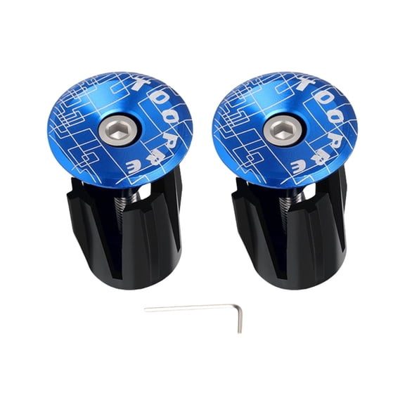 YongCo Quickly Install Bike Handlebars End Plugs Rusts Resistant Bike Handlebars Plugs for Cycling Accessories