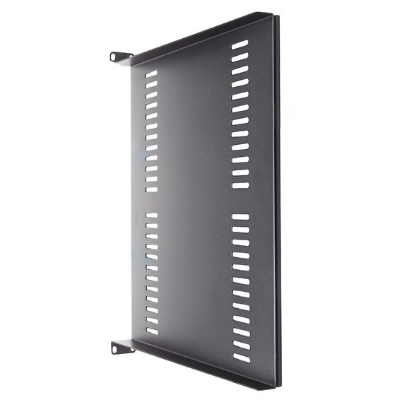 YongCo Rack Mount Cantilever Tray for 19" NetworkEquipment Rack & Cabinet - Heavy Duty Steel for Weight 22kg
