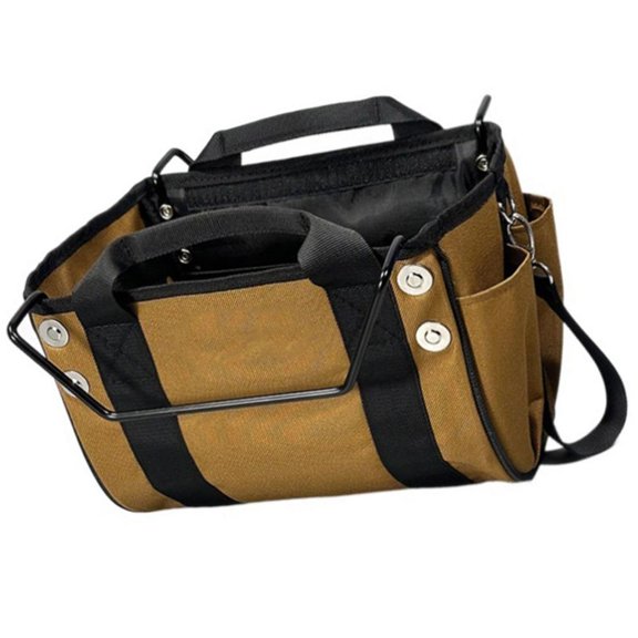 YongCo Reinforced Multi Compartment Ladder Tool Organizers With Fast Release Buckle FeatureSp1ash Fabric
