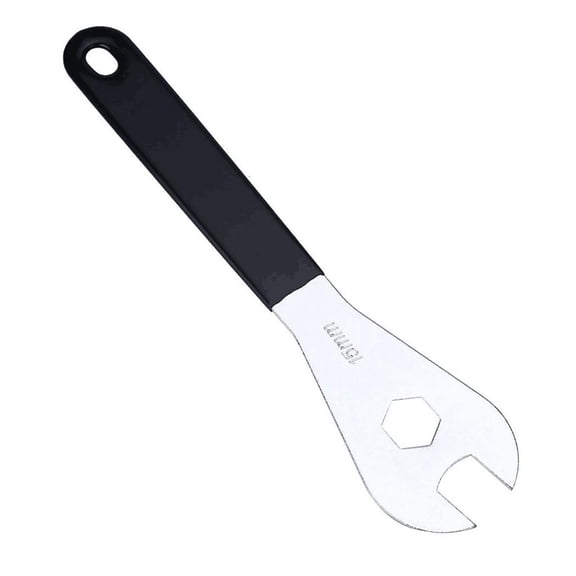 YongCo Repair Wrench 15mm Steel Bike Pedal Headset Hub- Repair Wrench Spanner Cycling Cone Spanner