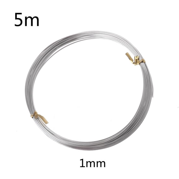 YongCo Silver Metal Aluminum Armature Wire for DIY Sculpture Arts and Craft Projects