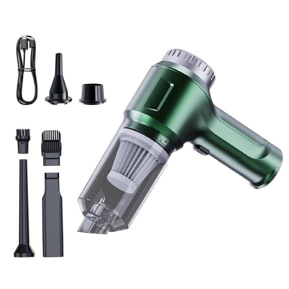 YongCo Small Cordless Car Vacuum Powerful Suction Handheld Adjust for Auto Detailing