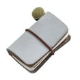 thumbnail image 1 of YongCo Small Leather Journal Pocket Notebook Writing Pad 1.25x1.88Inch 60 Pages Unlined, 1 of 20