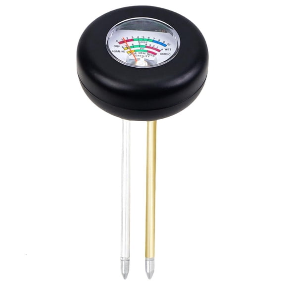 YongCo Soil /Fertility Testing Meter Indoor Outdoor Plant Soil Tester Soil Meter(Do Not Require Battery)