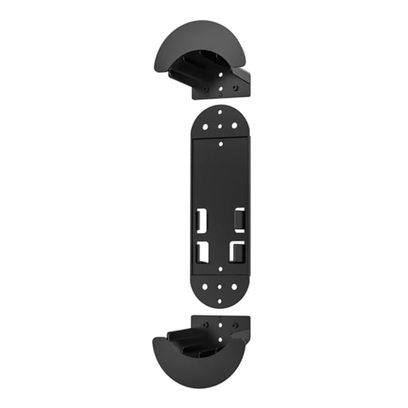 YongCo Space Saving Cable Management Hanger Bracket ABS Wall Mounted Holder Stand for Multiple Cables
