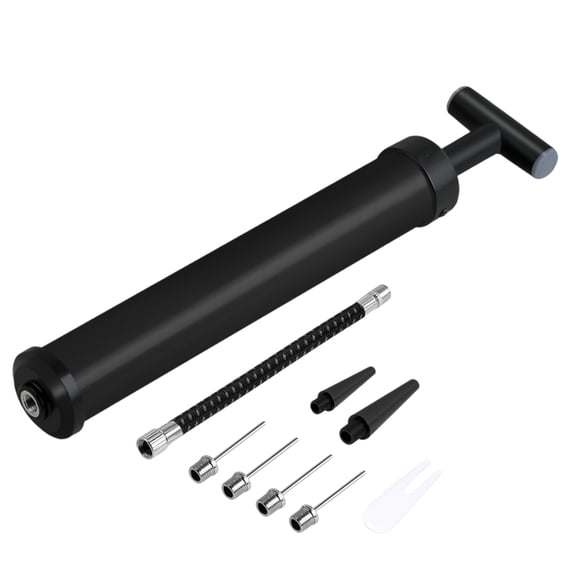 YongCo Sports Ball Pumps Set Basketball Inflator Push&Pulls Inflating System Easy Use