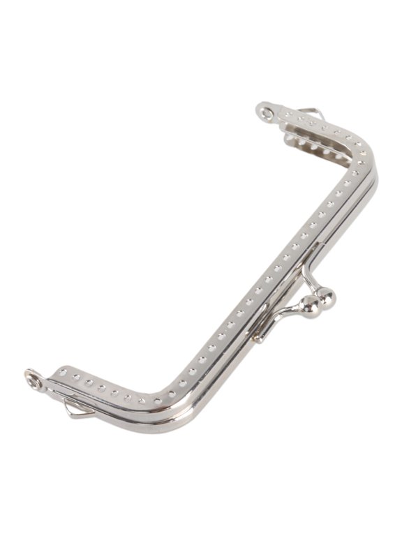 Stainless Frame Purse Craft Kiss Clasp Lock Coin Bag Semicircular Arched Shape Clutch Frame Purse Bag Purse Making