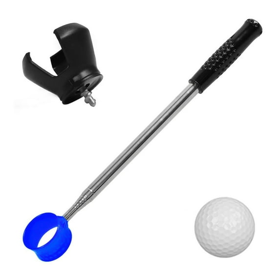 YongCo Stainless Steel Telescopic Ball Pickers Training Tool Portable Golf Ball Grabbers