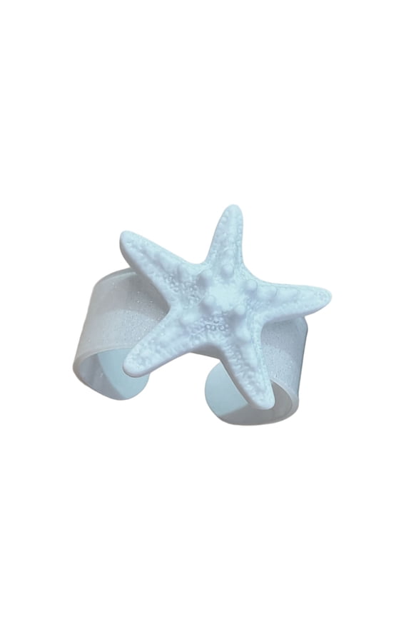 Sturdy Resin Sea Star Bangle Designs for Summer Adventures Beach Occasions and Casual Styles Enhancement