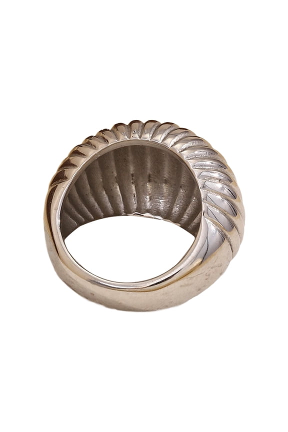 Tarnish Fat Bread Styles Rings Comfortable and Allergy Gold or Silver Plated Rings for Everyday Wear