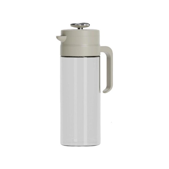 YongCo Thick Glass Pitcher 800/1500ml Capacity Multipurpose Beverage Container With Secure Cover For Hot Cold Drink Storage