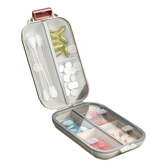 YongCo Travel Friendly Organiser 7 Day Compartmentalized Design Pills Box For Elderly And Chronic Patients