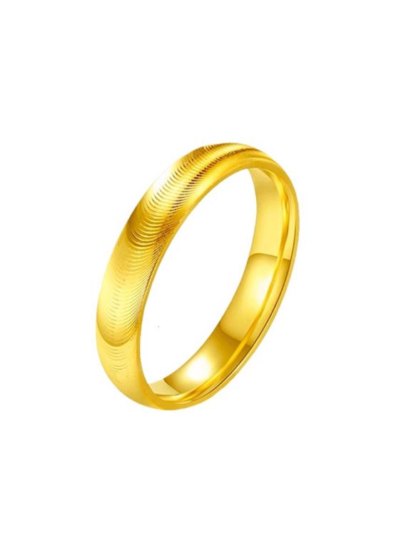 Trendy Adjustable Size Cats Eye Rings Fashion Forward Stainless Steel Rings with Wave Ripples Detail for Trendsetters