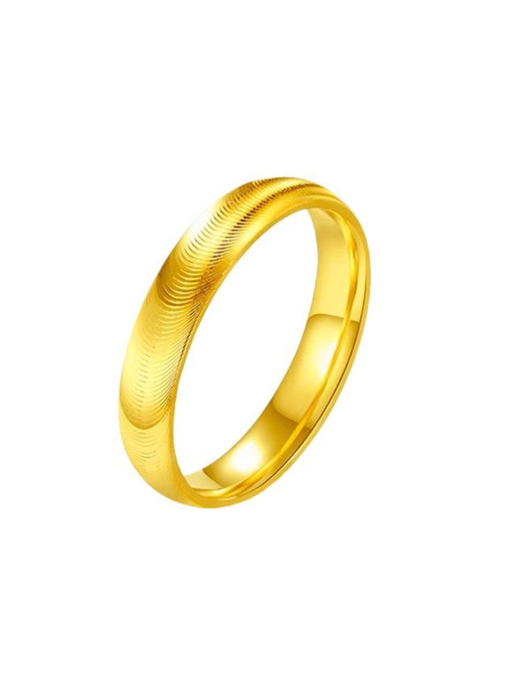 Trendy Adjustable Size Cats Eye Rings Fashion Forward Stainless Steel Rings with Wave Ripples Detail for Trendsetters