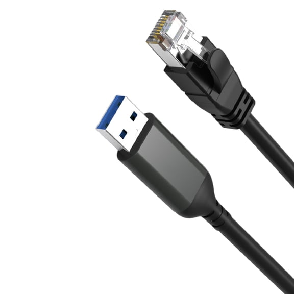 YongCo USB to Ethernet Adapter USB3.0 to RJ45 Male Cable Directly Connected Gigabit LAN Networking for Laptop PC Accessories