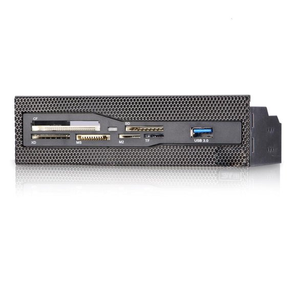 YongCo USB3.0 Internal Card Reader Front Panel Designing Fast Speed Compatibles Small Memory Card for Easy Access
