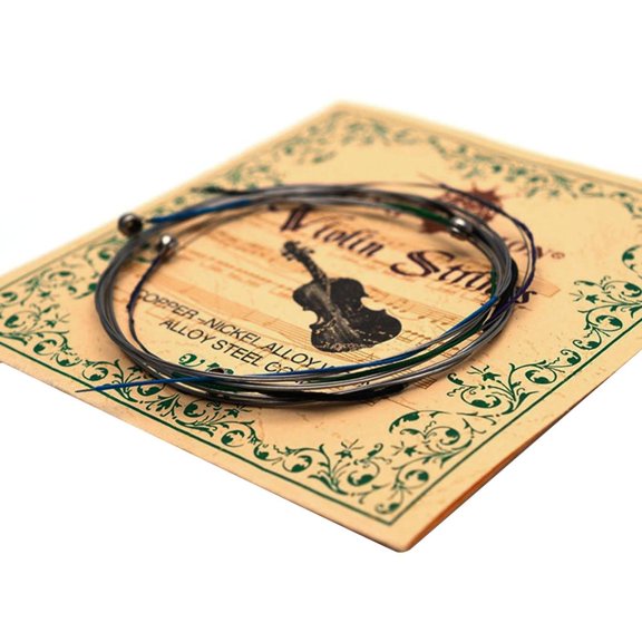 YongCo Universal Violin Strings Replacement Rustproof Steel Core Violin Fiddle String for Professional & Student Violin Player